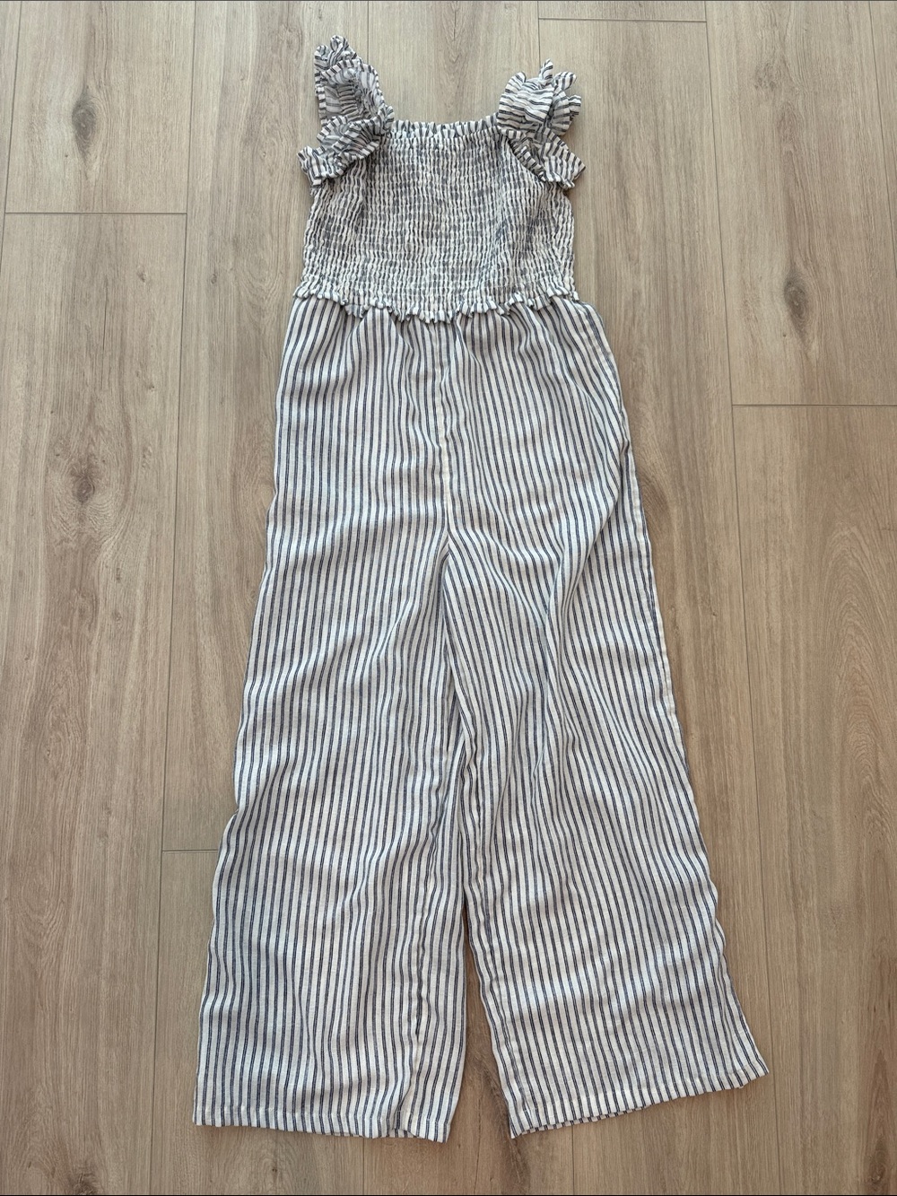 Striped jumpsuit